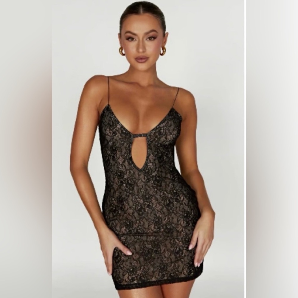 Meshki | Juliet Lace Mini Dress